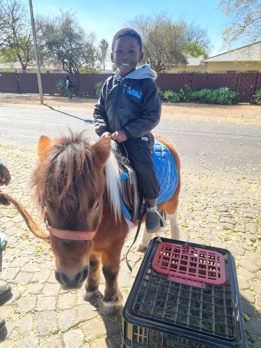Pony rides at Disney Academy Preschool